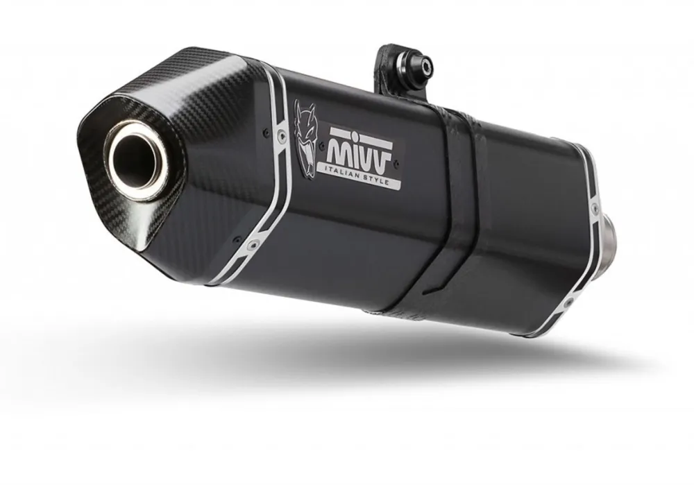 Koncovka výfuku MIVV SPEED EDGE H.079.LRB černá Vysoce Kvalitní