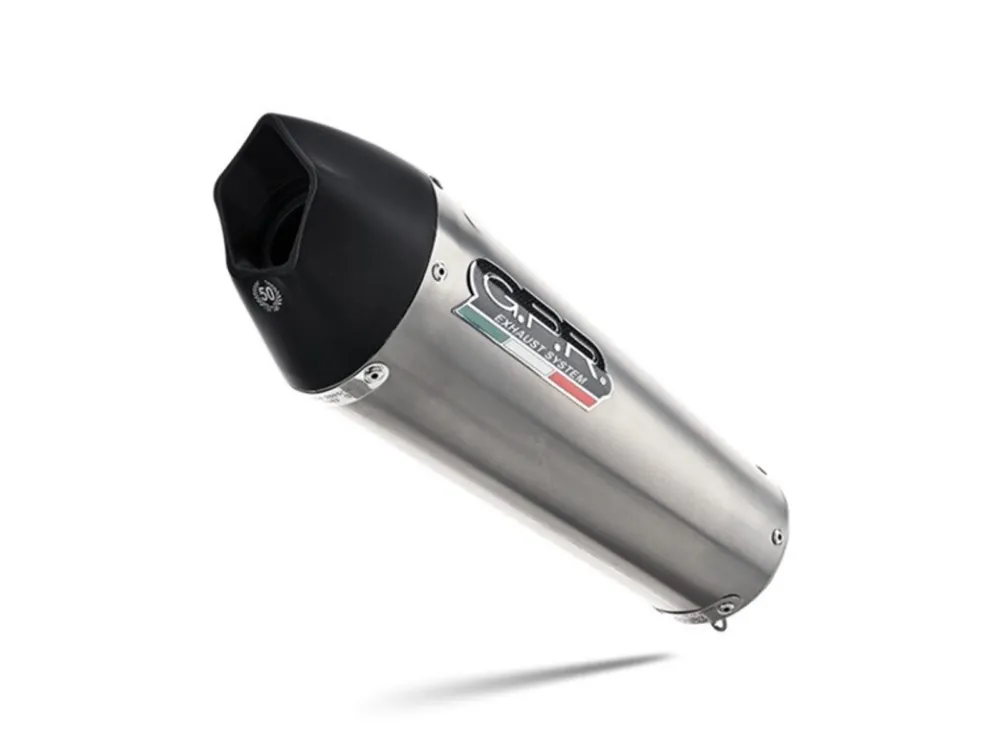 Koncovka výfuku Slip-on GPR NEW GRAND PRIX EVO TITANIUM KTM.55.GPAN.TO Broušený titan zahrnuje spojovací svod a odnímatelný dB killer Tovární Cena