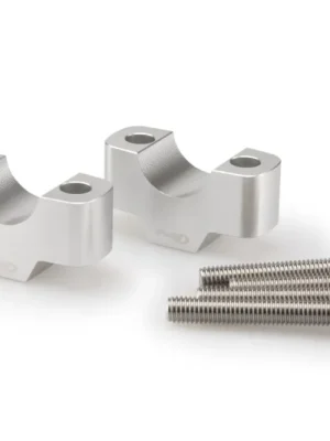 Zvýšení řidítek PUIG 20667P stříbrná height 20mm, d 25mm Omezená Nabídka