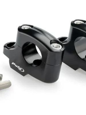 Zvýšení řidítek PUIG PULLBACK 22038N černý height 20mm, d 29,2mm Omezená Nabídka