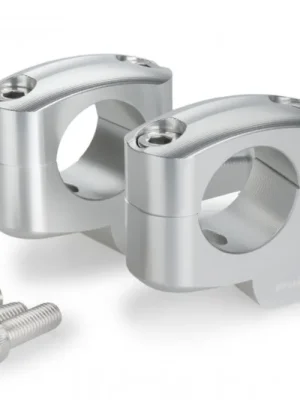 Zvýšení řidítek PUIG PULLBACK 21882P stříbrná height 20mm, d 32mm, back 16mm Vrácení Zdarma