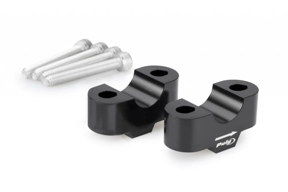 Zvýšení řidítek PUIG 21809N černý height 20mm, d 22mm Oblíbený