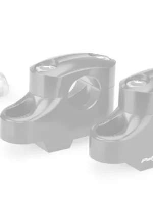 Zvýšení řidítek PUIG PULLBACK 21811P stříbrná height 20mm, d 25mm, back 16mm Horká Nabídka