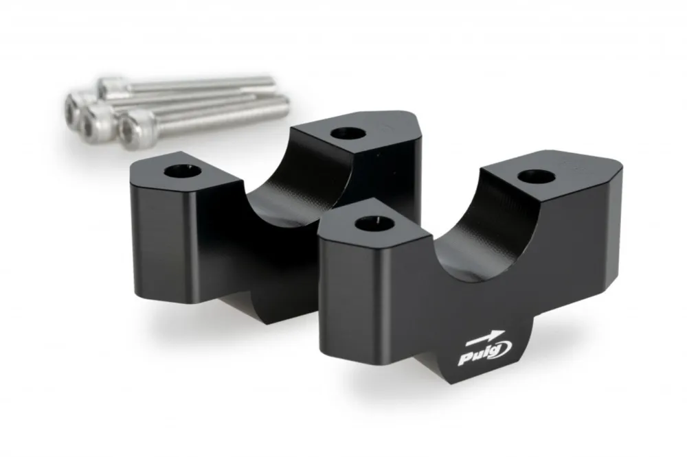 Zvýšení řidítek PUIG 21879N černý height 30mm, d 32mm Top Prodej