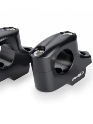 Značkový Zvýšení řidítek PUIG PULLBACK 22141N černý height 25mm, d 29mm
