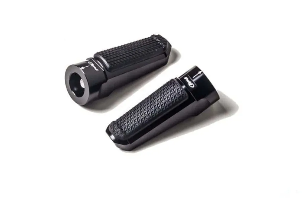Stupačky bez adaptérů PUIG SPORT 7318N černý s gumou Kup Teď