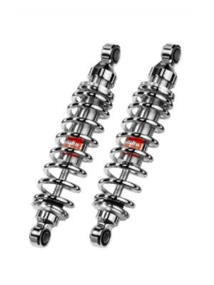 Časově Omezené Zadní TWINSHOCK tlumič BITUBO WMB5 v prodloužené délce chromovaná pružina