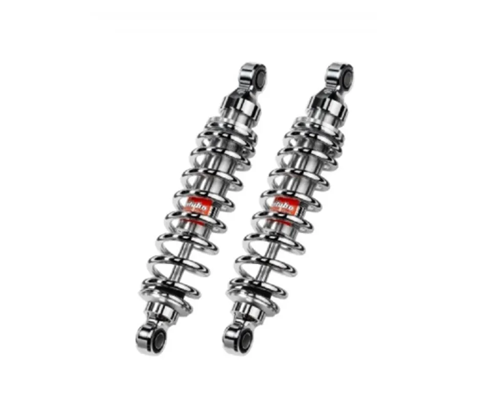 Zadní TWINSHOCK tlumič BITUBO WMB5 v prodloužené délce chromovaná pružina Aktuální