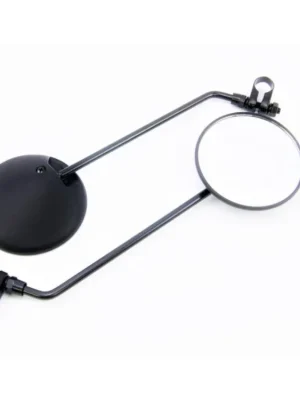 Aktuální Zrcátko kulaté kloubové s obj. 105mm, M8, L / P (plast - držák černý lak) 2ks -e- -M