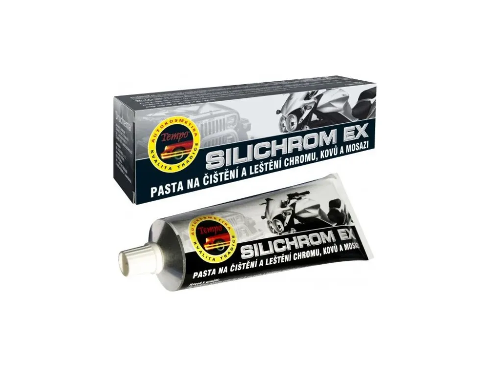 Silichrom Ex - pasta na čištění a leštění kovu a chromu 120g Nejlepší Volba