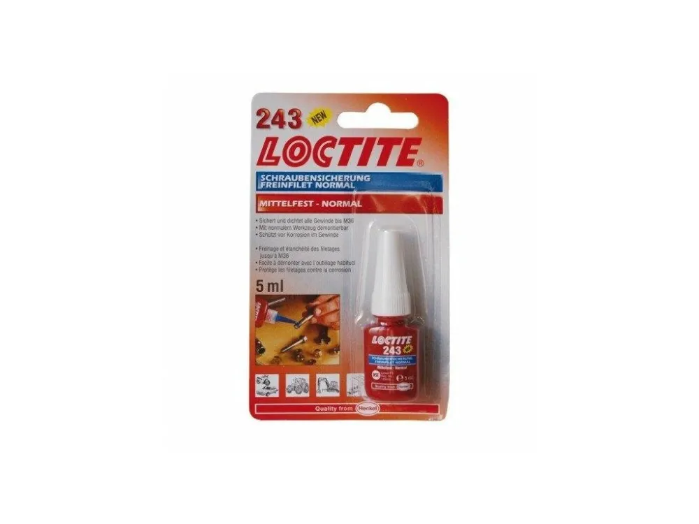 Tovární Cena LOCTITE 243 - zajisťovač šroubů 5ml