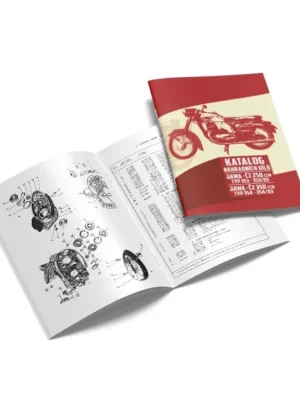 Vysoce Kvalitní Katalog ND JAWA 250, 350 Kývačka (353 + 353/03, 354 + 354/03) -M