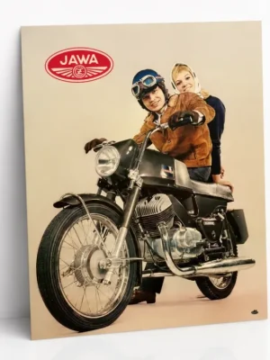 Plakát Jawa 350 Bizon (84 x 59 cm) -M Nová Kolekce
