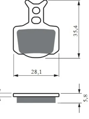 Výhodná Nabídka Brzdové destičky GOLDFREN 439 S33 OFF-ROAD REAR