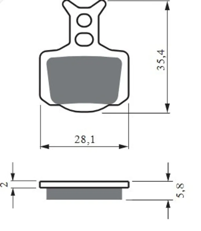 Výhodná Nabídka Brzdové destičky GOLDFREN 439 S33 OFF-ROAD REAR