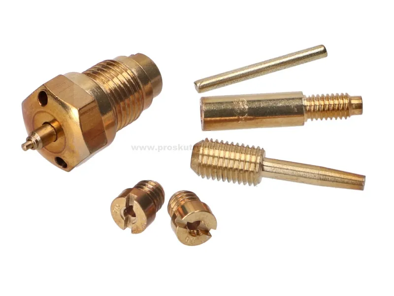 Sada na opravu karburátoru 16N1-8 6 kusů pro Simson S50, SR4-1, SR4-2, SR4-3, SR4-4 KR50 / 1, KR51 / 1 Schwalbe, Star, Sparrowhawk, Sparrow, Habicht Novinka
