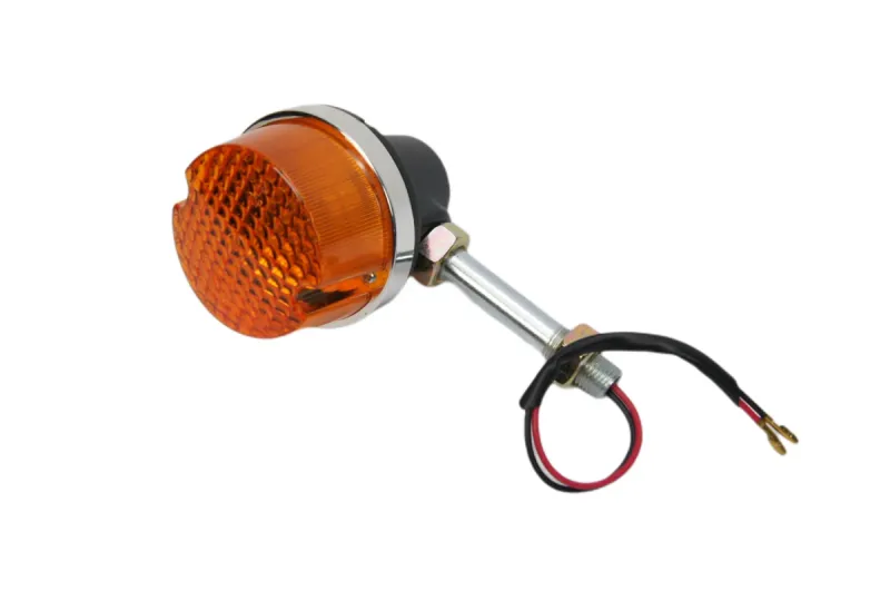 Rychlé Dodání Blinkr přední / zadní pro JAWA 634, 638, 639,ČZ (držák 80mm) bez -e-