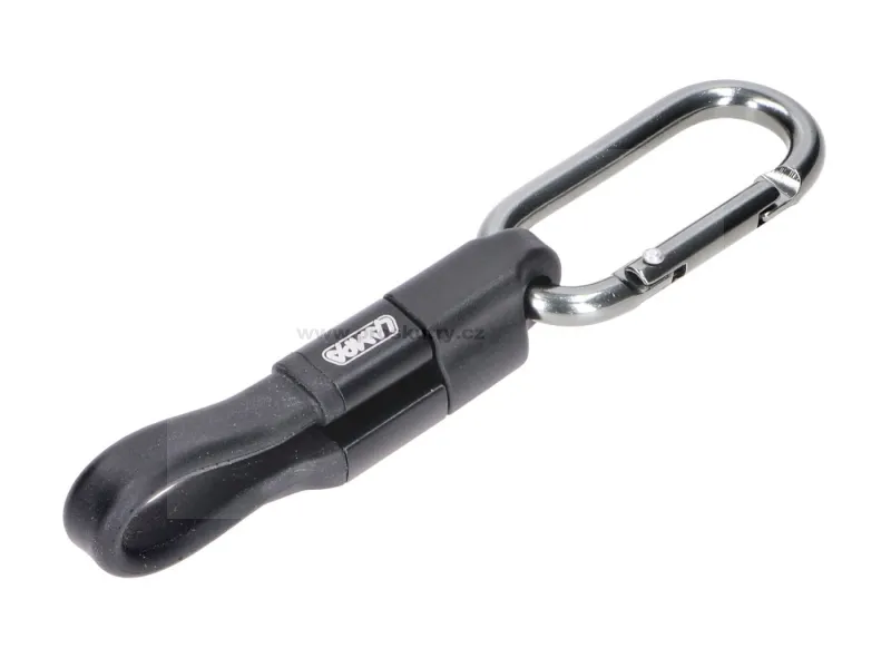 Klíčenka s nabíjecím kabelem 10 cm USB-A na Micro USB konektor Poslední Šance
