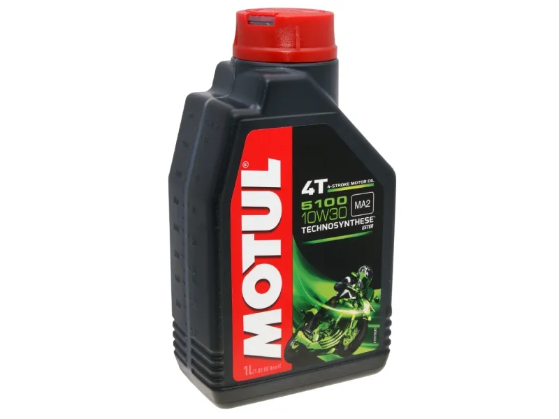 Ověřený Motorový olej Motul 4-takt 4T 5100 10W30 1 Litr