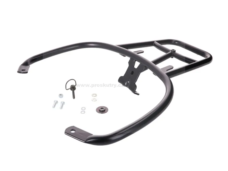 Nosič kufru / nosič zavazadel OEM černý matný pro Vespa GT, GTS, GTV Aktuální