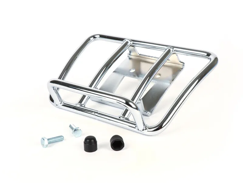 Autentický Zadní nosič zavazadel Moto Nostra Sprint Rack Vespa GTS HPE (2018-), GTS Super Tech (2019-) chrom