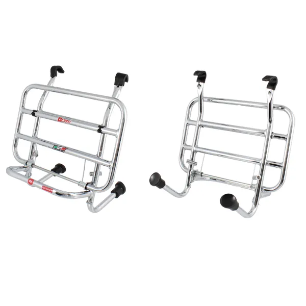 Přední chromovaný nosič Faco pro Piaggio Vespa PX Finální Výprodej